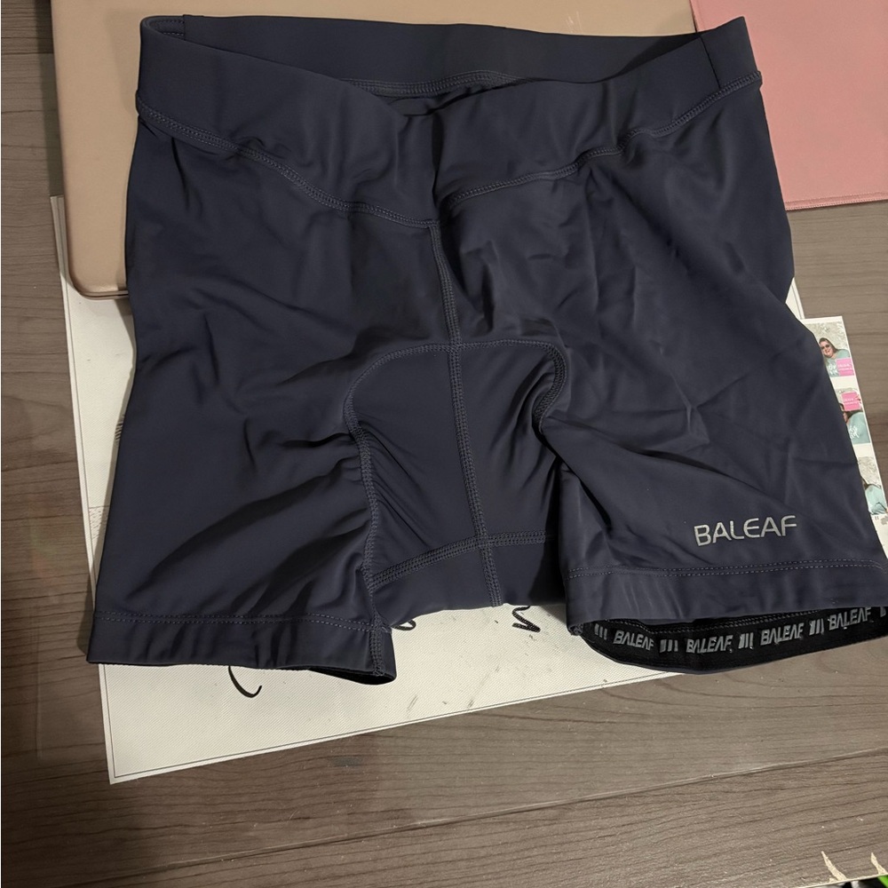 Baleaf Women's Charcoal Bike Shorts